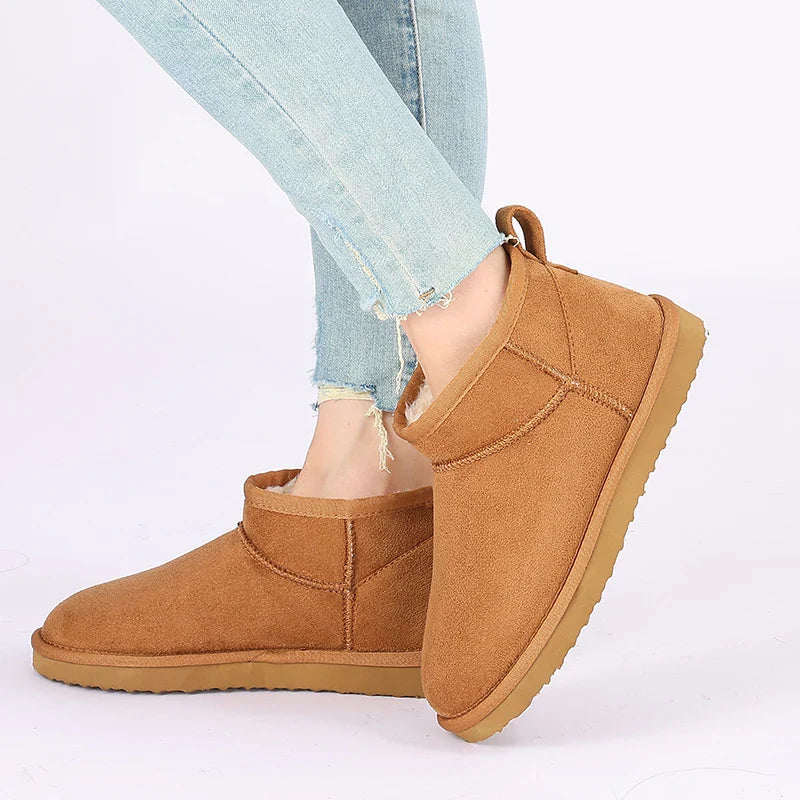 Warm Slip-On Ankle Winter Boots