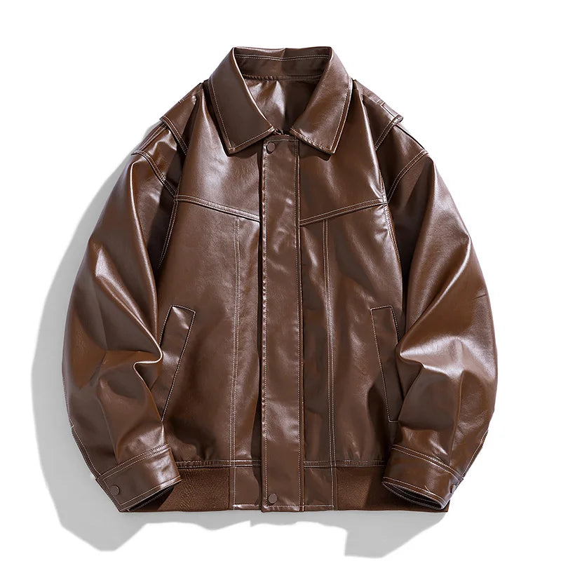 Men’s Brown Classic Leather Jacket